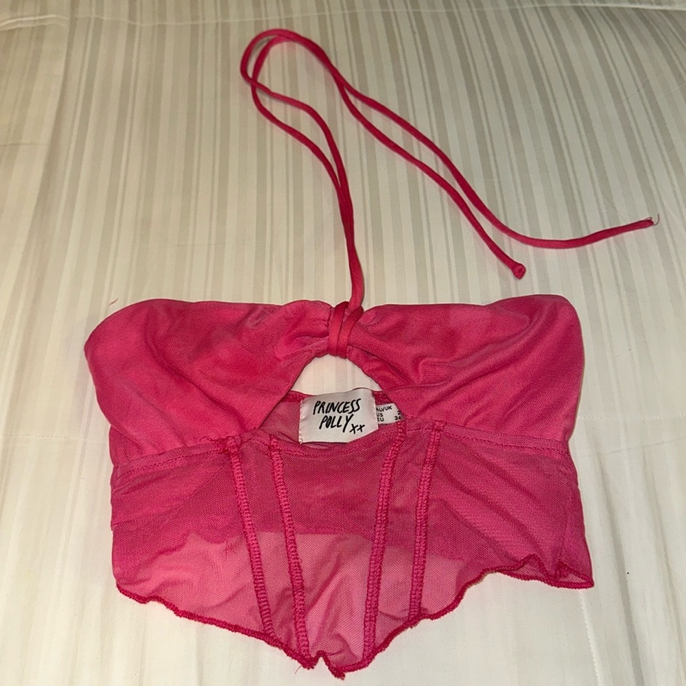 Princess Polly Tie neck top.